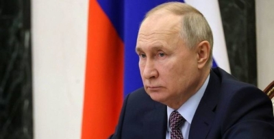 Владимир Путин поздравил с Днем Победы лидеров стран СНГ, Южной Осетии и Абхазии
